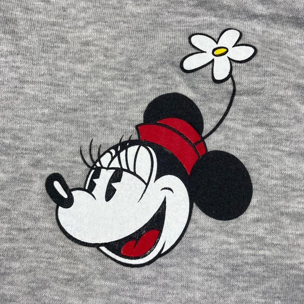 Disney Mickey and Minnie Mouse Full Zip Up Hoodie Sweatshirt Women's XL - Picture 2 of 10